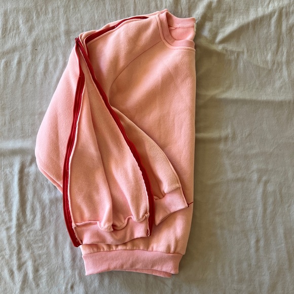 pink sweatshirt - Picture 2 of 3